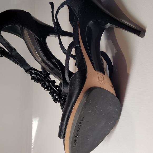 BCBGMAXAZRIA women shoes &hells Estella leather Sole 8B 38 - Picture 6 of 7